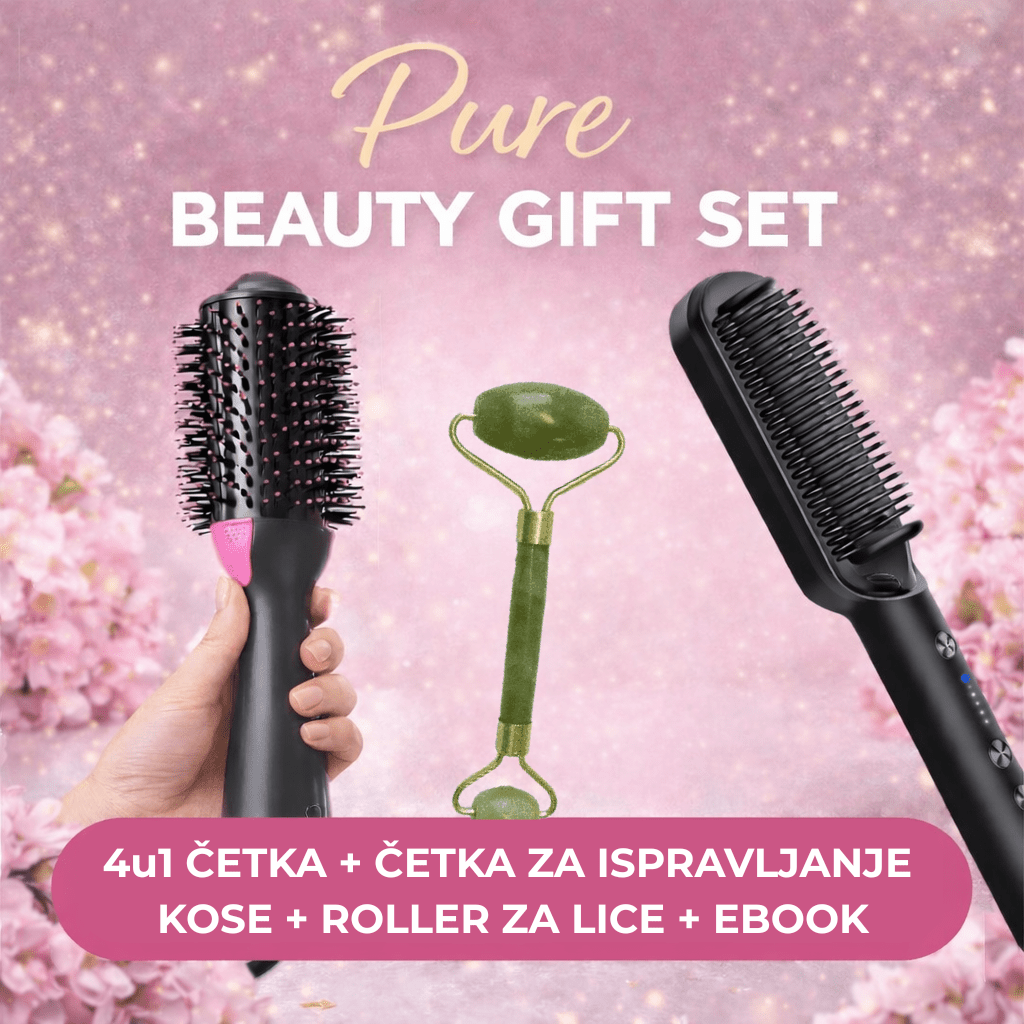 4 u 1 ČETKA za SUŠENJE i oblikovanje kose - TryPure.rs