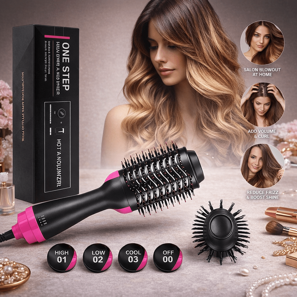 4 u 1 ČETKA za SUŠENJE i oblikovanje kose - TryPure.rs