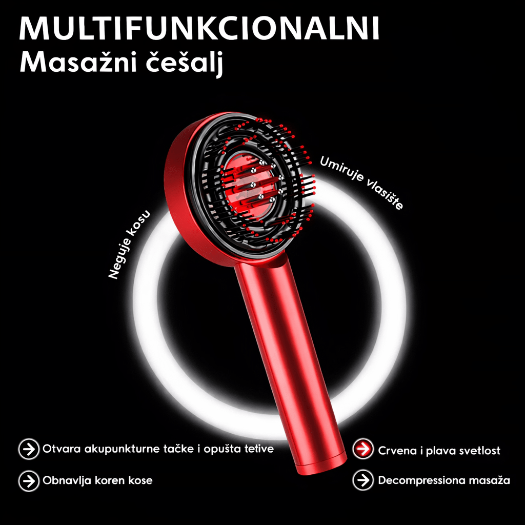 Led Masažer za glavu i negu kose - TryPure.rs