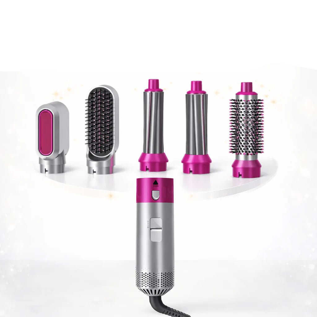 Stajler 5 u 1 – sušenje, volumen, kovrdže i ispravljanje - TryPure.rs